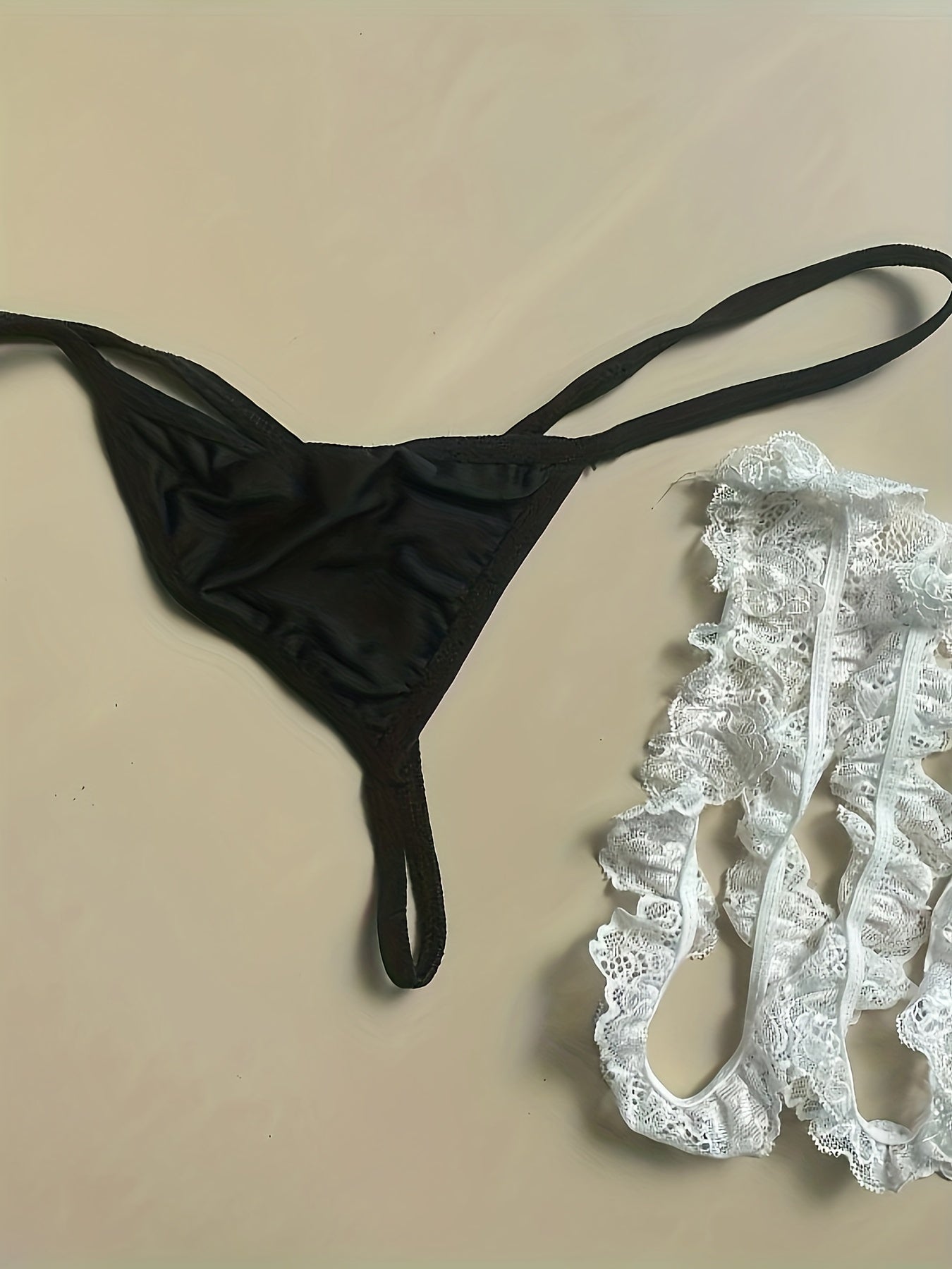 Floral Lace Naughty Maid Costume for Seductive Nights