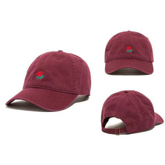 Rose Embriodery Baseball Hat Men Unisex Women Outdoor Sun protection Sports Cap
