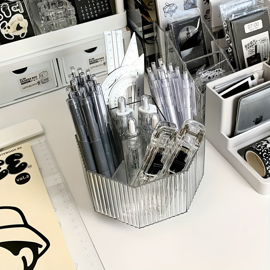 Rotating Pencil Holder Marker Pen Holder Large Capacity