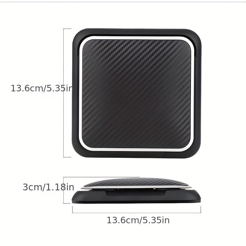 Silicone Carbon Fiber Car Mobile Phone Bracket