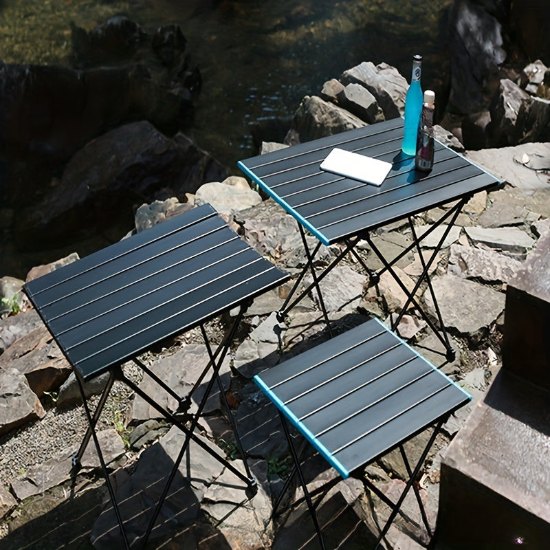 Portable Camping Table Ultralight Aluminum Folding Table for Outdoor Activities