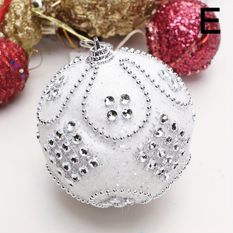 Christmas Diamond Bead Chain & High-end Foam Ball Decoration