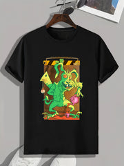 Men's Graphic Tee for Sports & Fitness Outdoor Activities