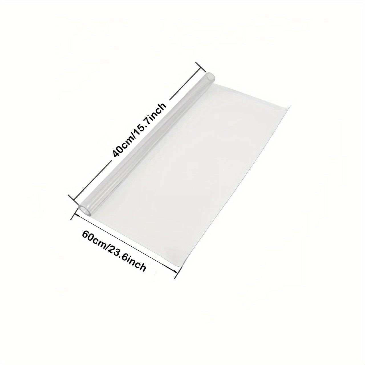 1pc Polyster Square Tablecloth Clear Plastic Table Protector Cover PVC