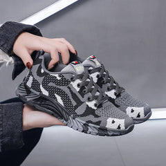 Women's Camo Military Training Running Shoes