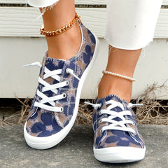 Floral Pattern Casual Shoes Lightweight Soft An