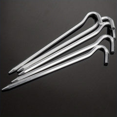 5pcs Hexagonal Aluminum Tent Pegs for Secure Camping