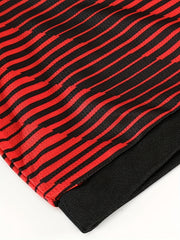 2pcs Boys Red Sports Football Training Outfit Quick Drying T shirt&Shorts