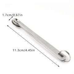 5pcs Stainless Steel Mini Measuring Spoons Seasoning Set