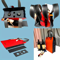 1pc Red Wine Bag Two Pack Red Wine Tote Bag Wine Packaging