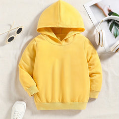 Boys Casual Hooded Sweatshirt Spring Fall Kids Clothing