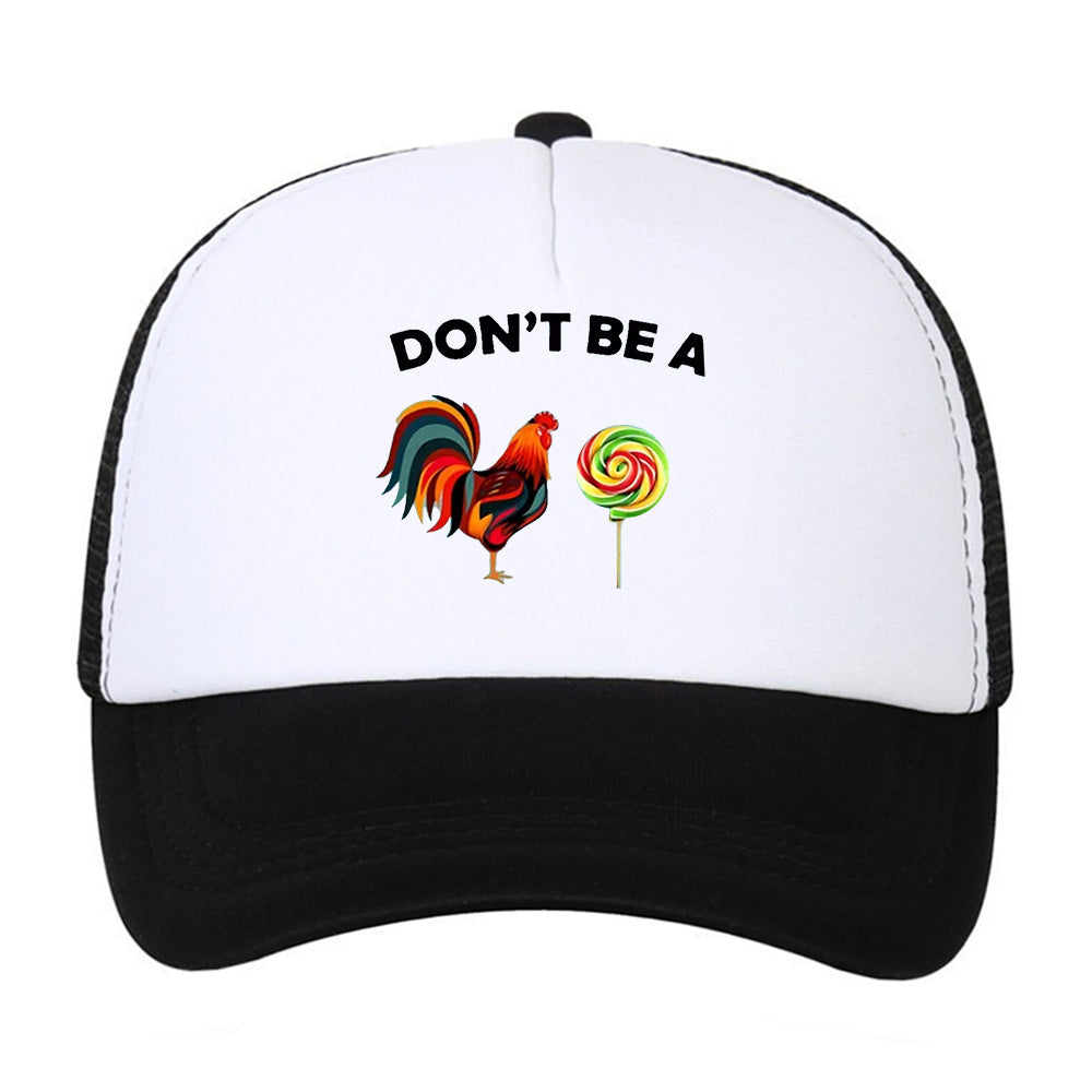 Unisex Mesh Sunshade Baseball Cap with Embroidery