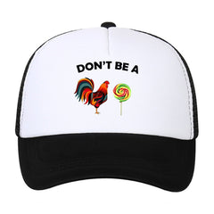 Unisex Mesh Sunshade Baseball Cap with Embroidery