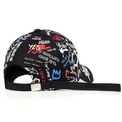 Random Pattern Graffiti Hipster Baseball Cap