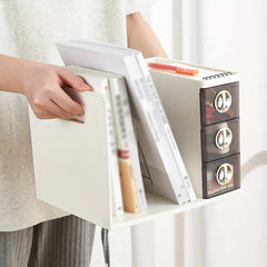 Desktop Storage Box Student Desk Stationery Finishing Box Office Shelf