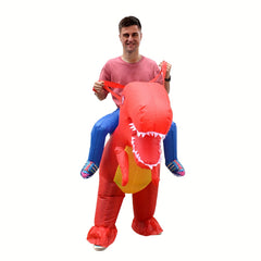 Big Head Dinosaur Inflatable Suit Costume