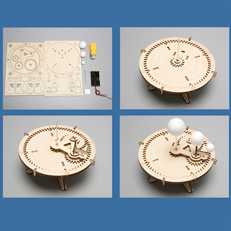 Moon Earth Sun Model DIY Science Project