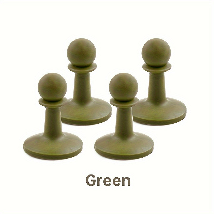 4pcs Outdoor Tents Canopies Lightning Proof Caps Camp Pillar Support