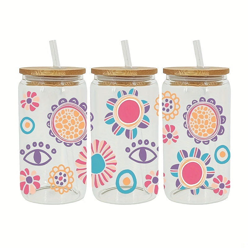 6pcs Cartoon Animal Stickers Waterproof Cup Decorative Stickers For 16oz Cup