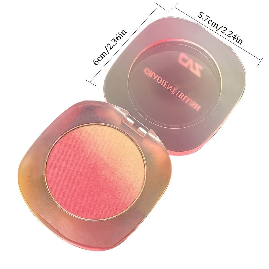 Gradient Blush Palette Contouring Palette Tea Pink Non Fly Powder