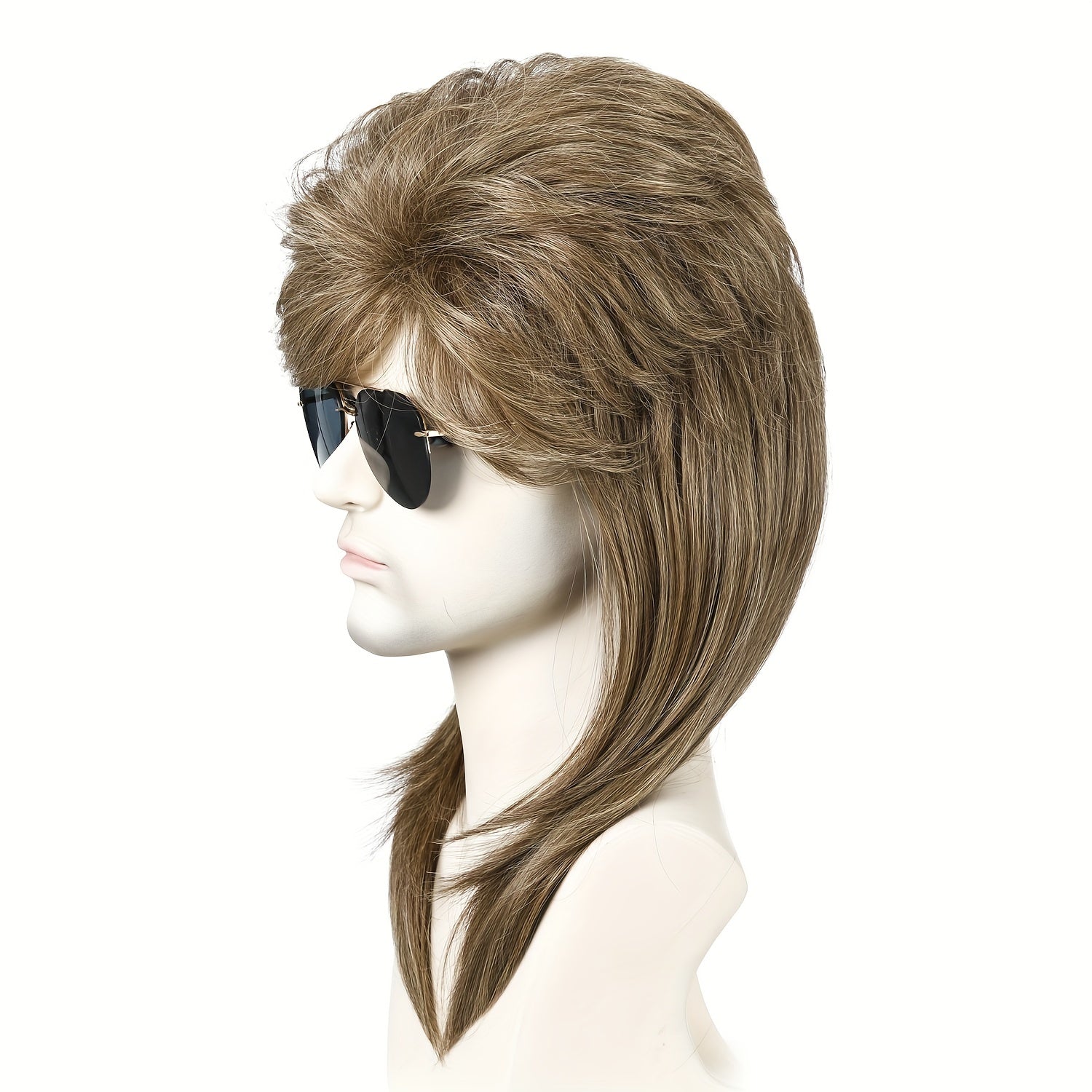 Men's Wig Punk Handsome Wig For Cosplay Halloween Party