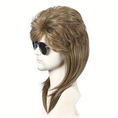 Men's Wig Punk Handsome Wig For Cosplay Halloween Party