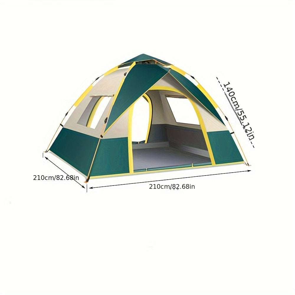 2-Person UV Protection Tent Folding Automatic Outdoor Camping