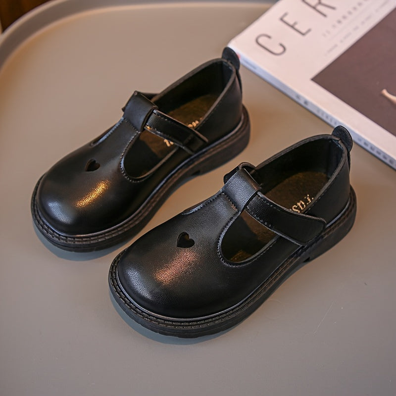 Girls Casual Solid Flat Shoes Breathable Non-slip Walking Shoes