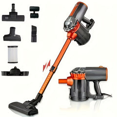 Portable 600W Vacuum Cleaner 4 In 1 Lightweight Handheld Rod