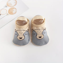Baby Boys Cartoon Anti-Skid Floor Socks Soft Breathable Toddlers Socks