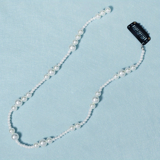 Faux Pearl Beaded Hair Clip Ponytail Jewelry Decoration