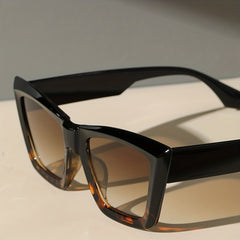 Cat Eye Sunglasses Gradient Lens Tortoiseshell Frame UV400