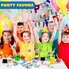 30pcs Mini Silicone Pop Fidget Sensory Toys for Ages 3-6, Party Favors