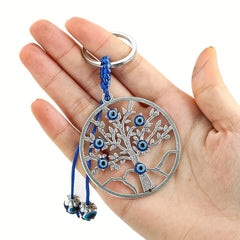 Tree Of Life Eyes Keyring Key Chain Pendant Gift For Men Women