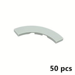 50pcs MOC Building Blocks Set 4x4 Curved Toy 27507 Compatible