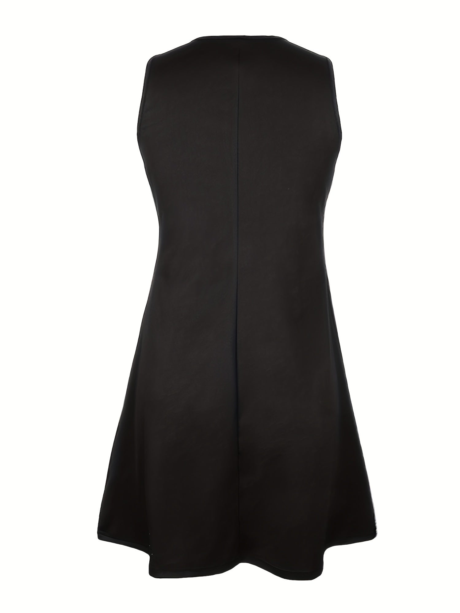 Rhinestone Cut Out Tank Dress Sleeveless Dress For Party