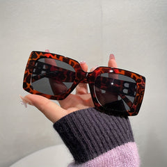 Vintage Oversized Sunglasses Y2K Hiking Sunshade Eyeglasses