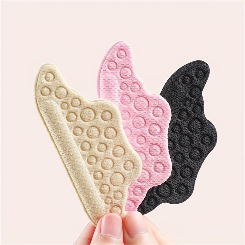 2pcs Heel Insoles Foot Pad Antiwear Inserts Insoles Heel Protector