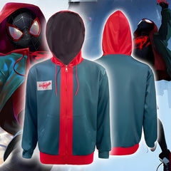 Spider Man Miles Dress Up Set Hooded Sweatshirt Role Playing Set