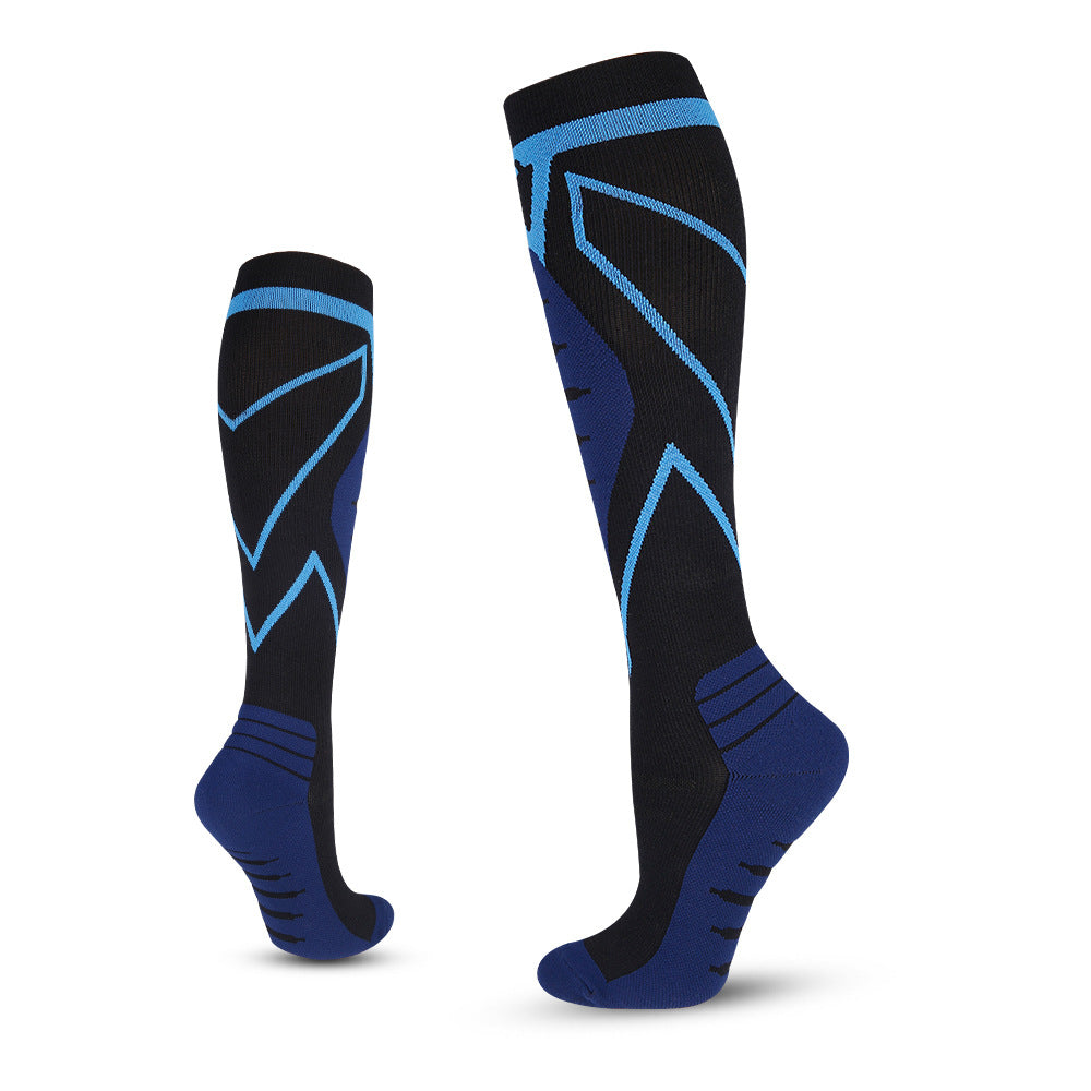 Marathon Compression Socks for Men Outdoor Sports Crew Socks