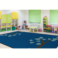 Kids Classroom Rug Anti-slip TPR Children's Area Mat