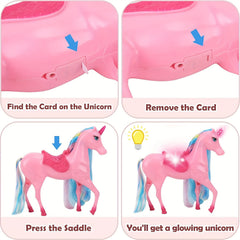 Unicorn Princess Doll Set Unicorn Toy Horse Toy With Rainbow Mane And Tail