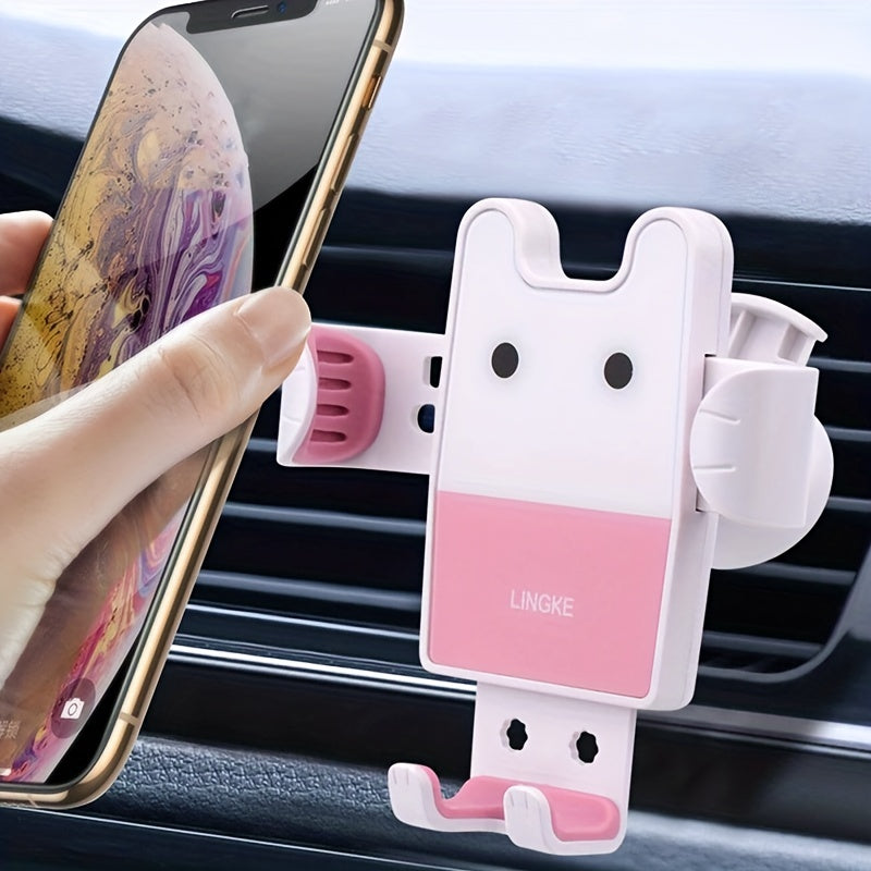 Car Air Outlet Phone Holder with 360° Rotation