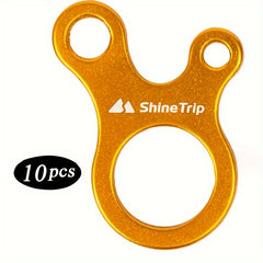 10pcs Tent Buckle With 3 Holes Tensioner for Camping