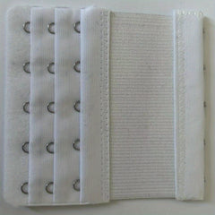 3pcs Bra Extension Buckles 5 Hook Strap Extenders Women's Lingerie Accessories