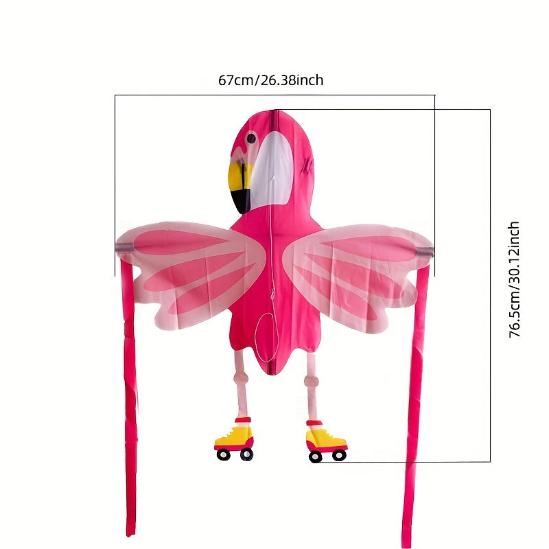 Flamingo Handheld Kite for Outdoor Fun