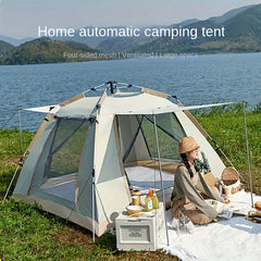 Automatic Quick Opening Tent Breathable Waterproof Easy Build for Camping