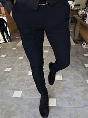 Men's Formal Stretch Dress Pants for Business - Spring/Summer