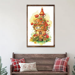 House Landscape 5D Diamond Painting Kit DIY Home Wall Decor