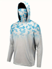 Men's UPF 50 Sun Protection Hoodie Long Sleeve